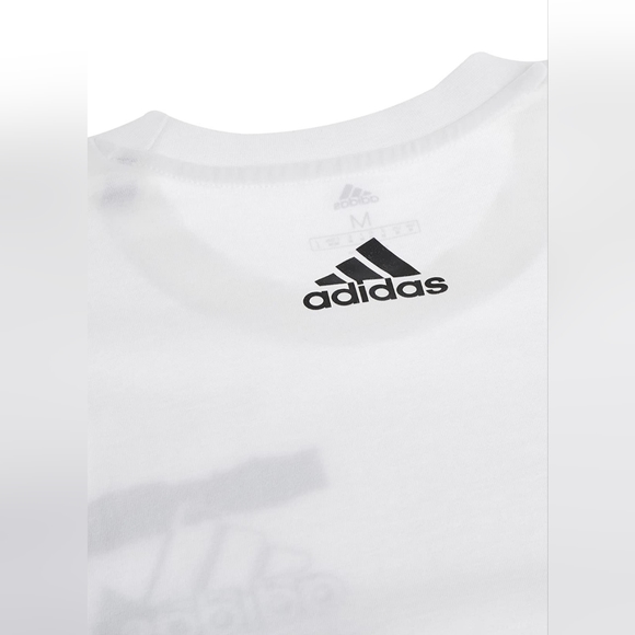 Med - Adidas Mens Loose Fit T-shirt - Picture 3 of 5